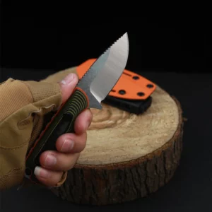 Hidden Canyon Hunter 15017 Fixed Blade Knife 8Cr13Mov Drop Point Blade G10 Handle & K Sheath Tactical Hunting Outdoor Knife EDC