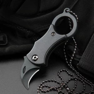 High Quality Multitool Carabiners Knife Outdoor Camping Folding Knife Mini Unboxing Knife Carabiner for Hiking & Mountaineering