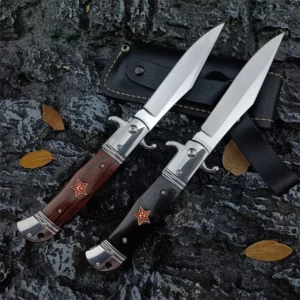 Russian Top Selling Finka NKVD KGB Knife 440C Blade Tactical Survival EDC Outdoor Combat Rescue Hunting Pocket Folding Knives