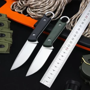 Professional Military Hunting Knives D2 Steel Tactical Fixed Blade Knife Outdoor Bushcraft Survival Cutting knifes self defense
