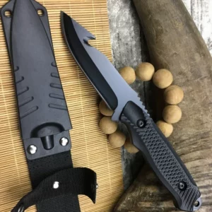 1PC Hunt Straight Knives Outdoor Fixed Blade ABS Handles Rescue EDC Hunting Self Defense Jungle Survival Multifunctional Tool