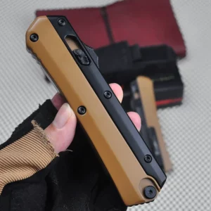 Micro Glykon OTF Knife Tech Pocket Knives M390 Blade Outdoor Camping Tactical Self Defense Zinc Aluminum Handle Utility EDC Tool