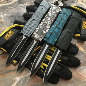 Skeleton BM Tactical Pocket Knife ABS Handle Outdoor Camping Hiking Knives Survival Safety-defend EDC Tool for Gifts