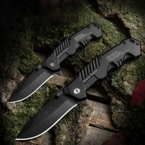 Mini Knives Folding Tactical Knife 57HRC EDC Steel Combat Portable Pocket Titanium Knives Utility Survival Hunting Rescue Tool
