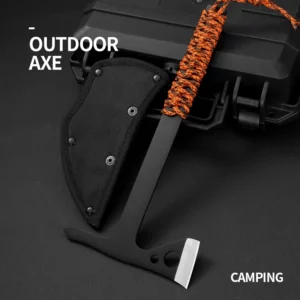 Outdoor camping tactical knife, mountain cutting, wood chopping, multifunctional axe, fire truck mounted camping woodworking axe